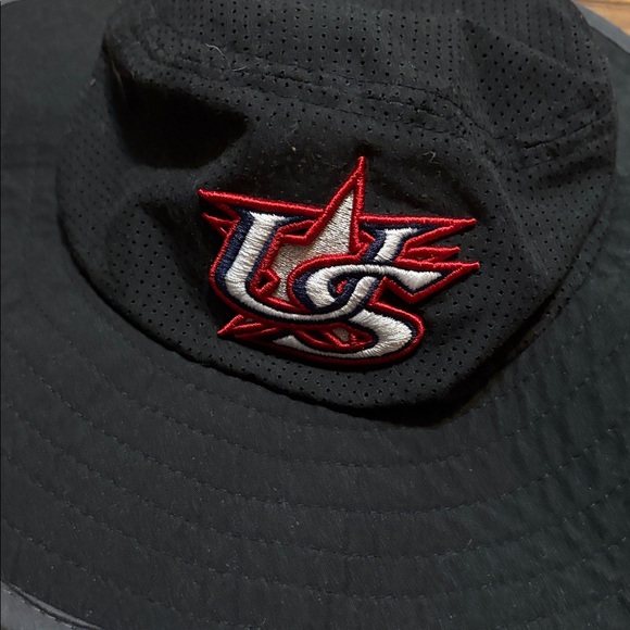 Team USA Baseball Bucket Hat New Era One Size Fits Most Black - Picture 2 of 9